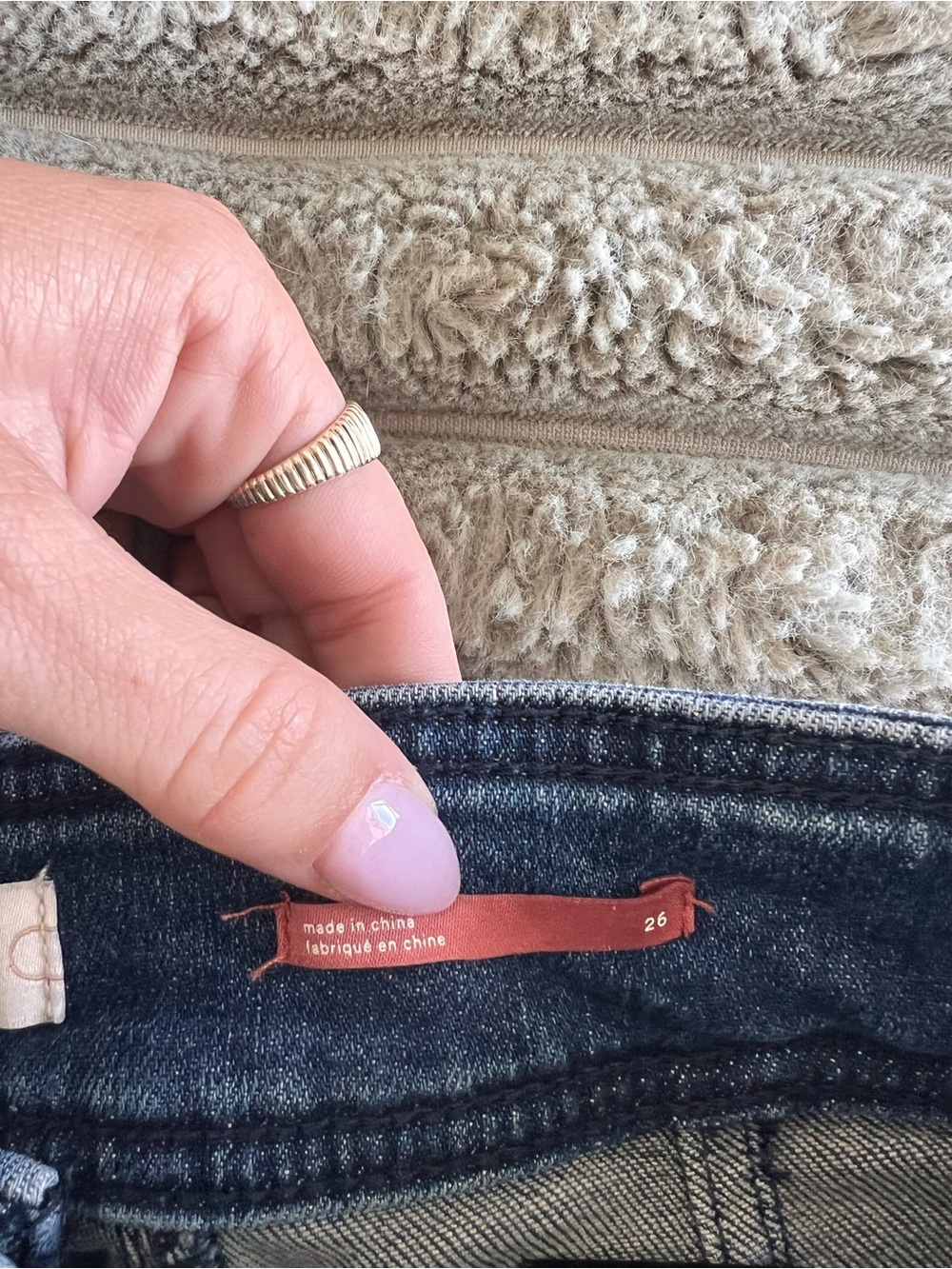 Pilcro by Anthropologie Trouser Boot Cut Jean Dark Wash Size 26 - Picture 8 of 10
